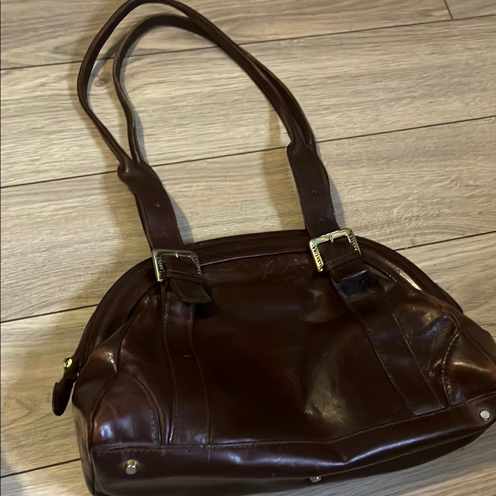 Valentina Elegant Brown Leather Handbag